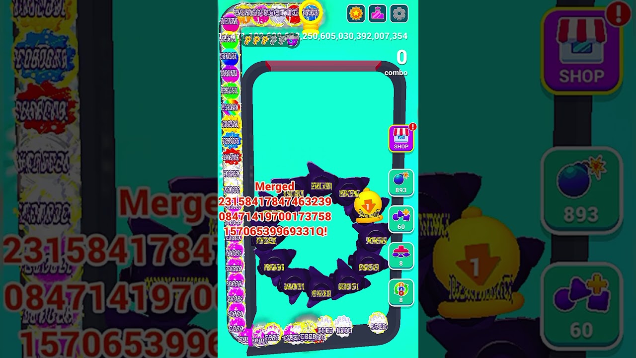 Bounce Merge 2048 #2048 #games #bouncemerge #bouncemerge2048