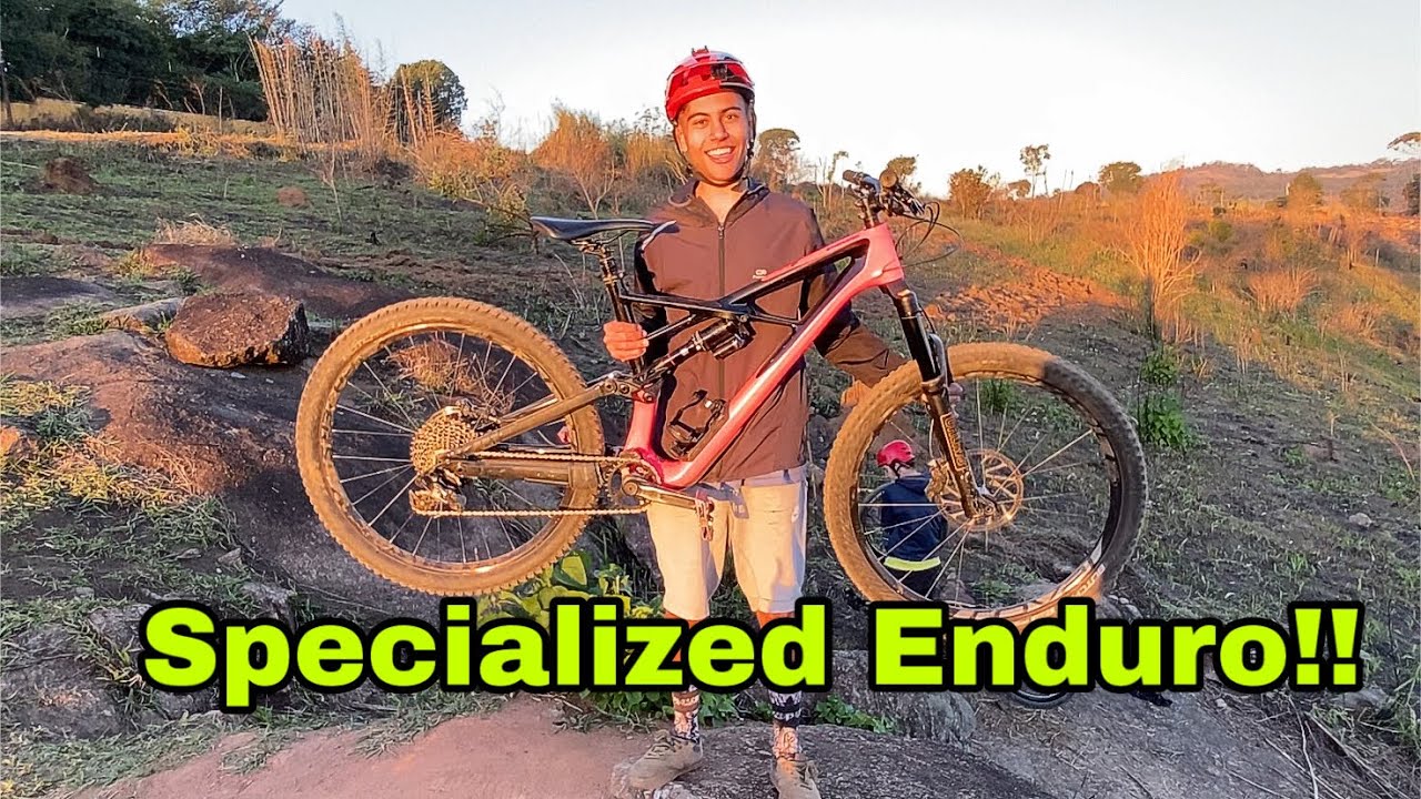 TESTEI A SPECIALIZED ENDURO! Specialized Enduro elite 2018