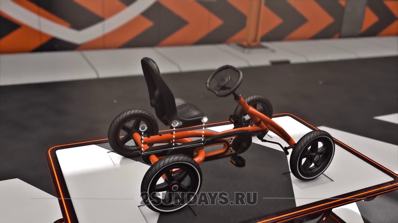 Презентация веломобиля BERG Buddy 3D