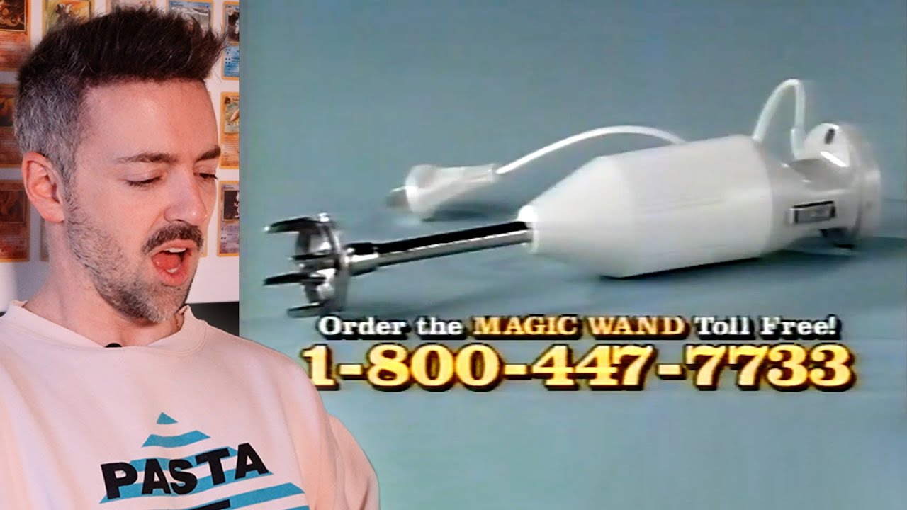 Matteo Lane Reacts To 90's Infomercials (Magic Wand)