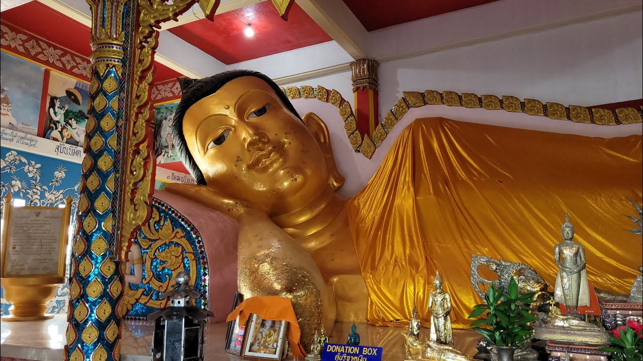 Phuket buddhist temple walking tour in Thailand on island Koh Sirey, which everyone have to visit