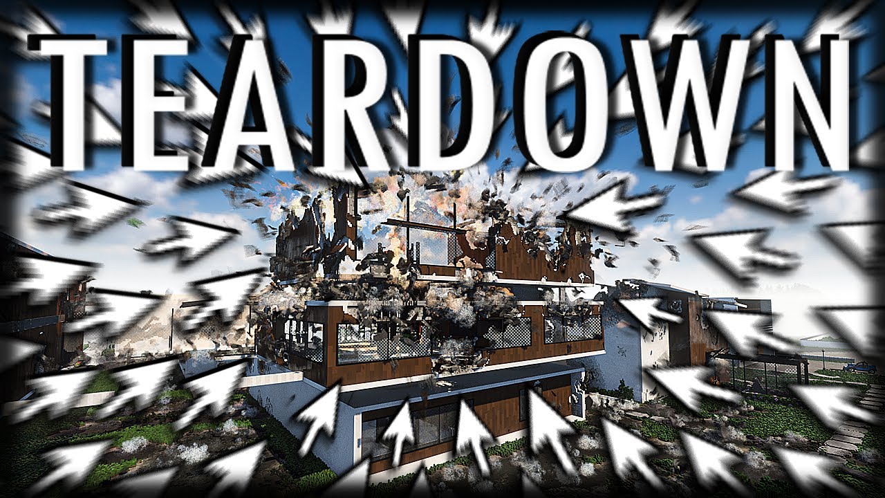 EXPLODINDO TUDO com AUTOCLICKER!! - Jogando TEARDOWN