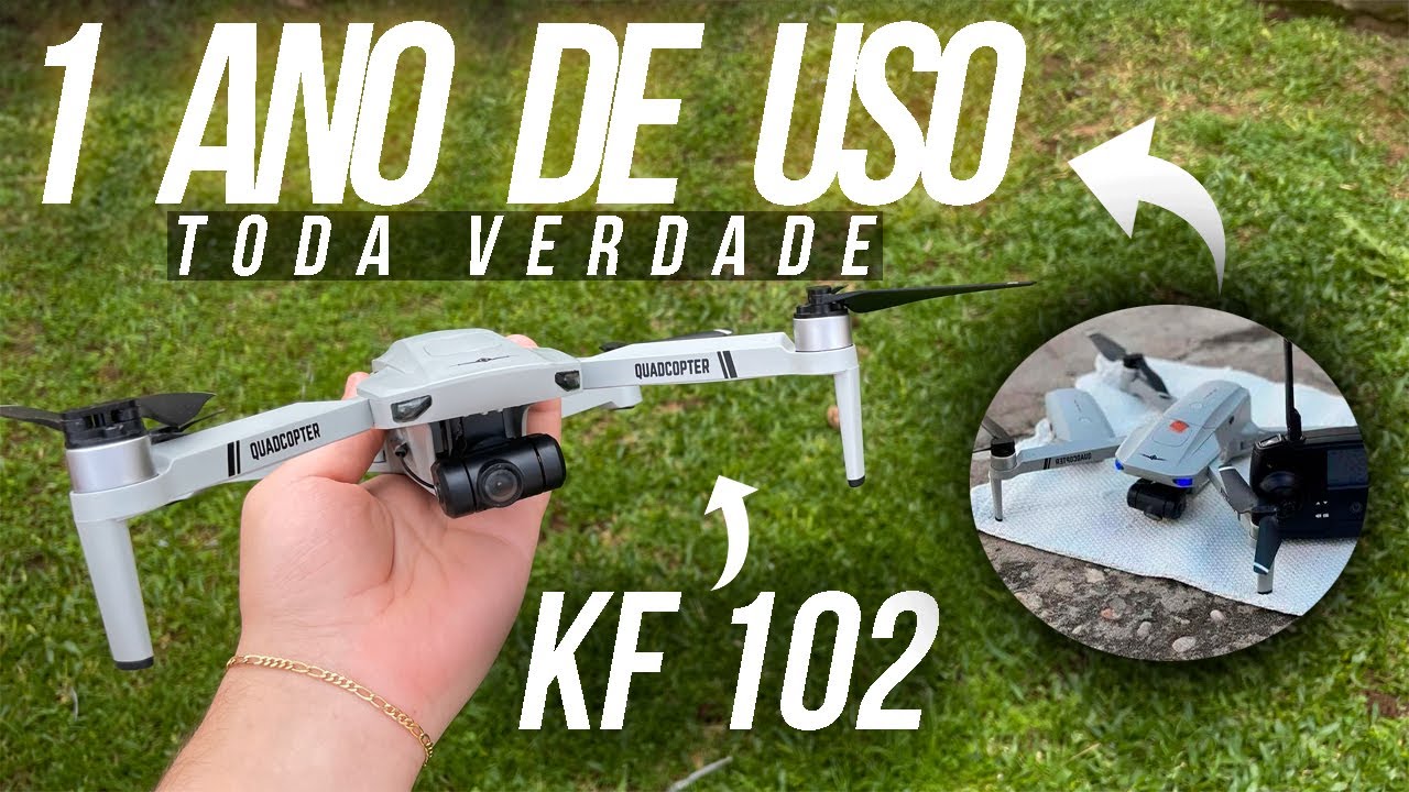 Drone KF102 - Após 1 Ano de uso (Toda Verdade do KF102)