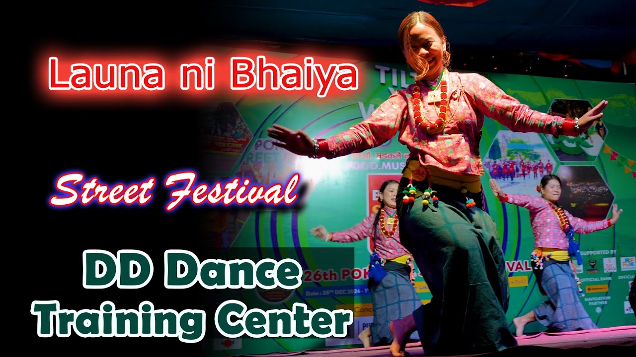 Launani Bhaiya Dance at Streetfestival in Pokhara Lakeside by DD Dance Training Center
