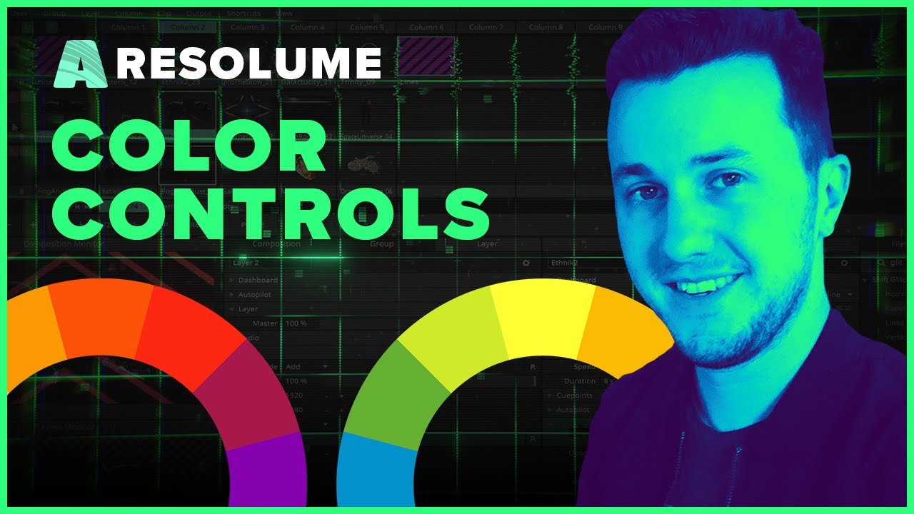 Управление цветом в Resolume | Краткое руководство