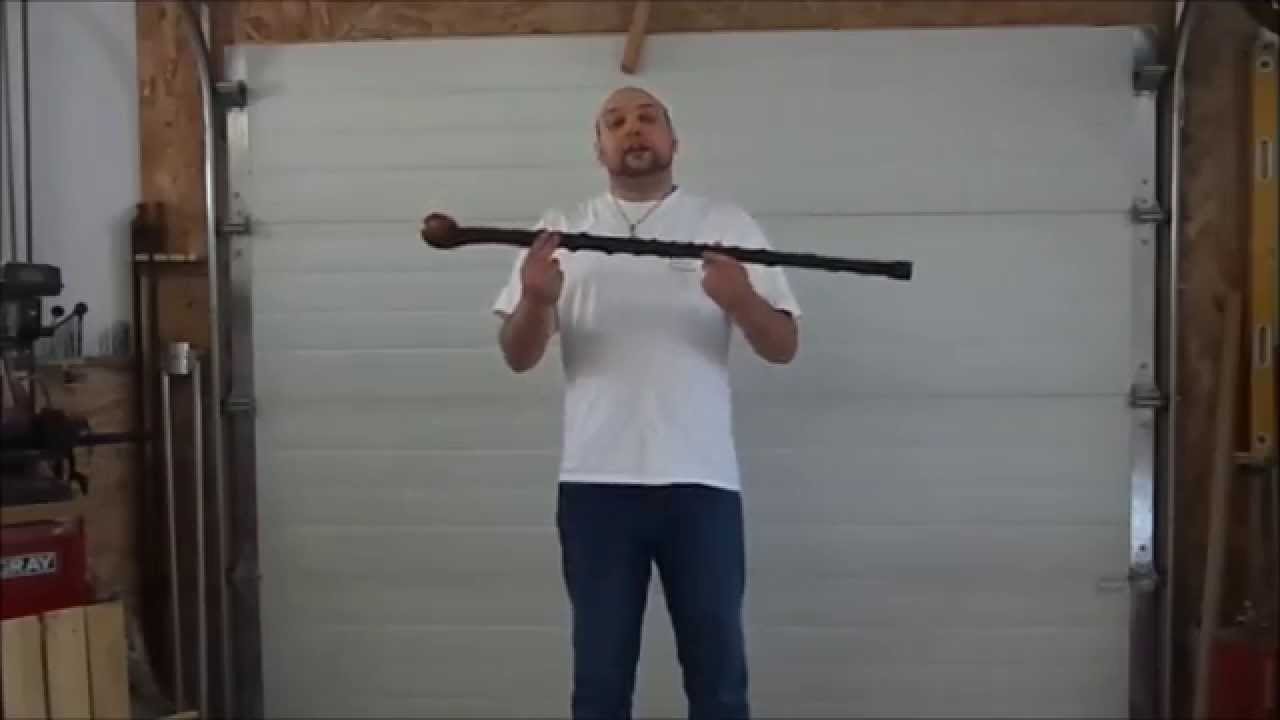 PDW Series - Episode 3 - Cold Steel Irish Blackthorn Walking Stick - Full Review and Demo