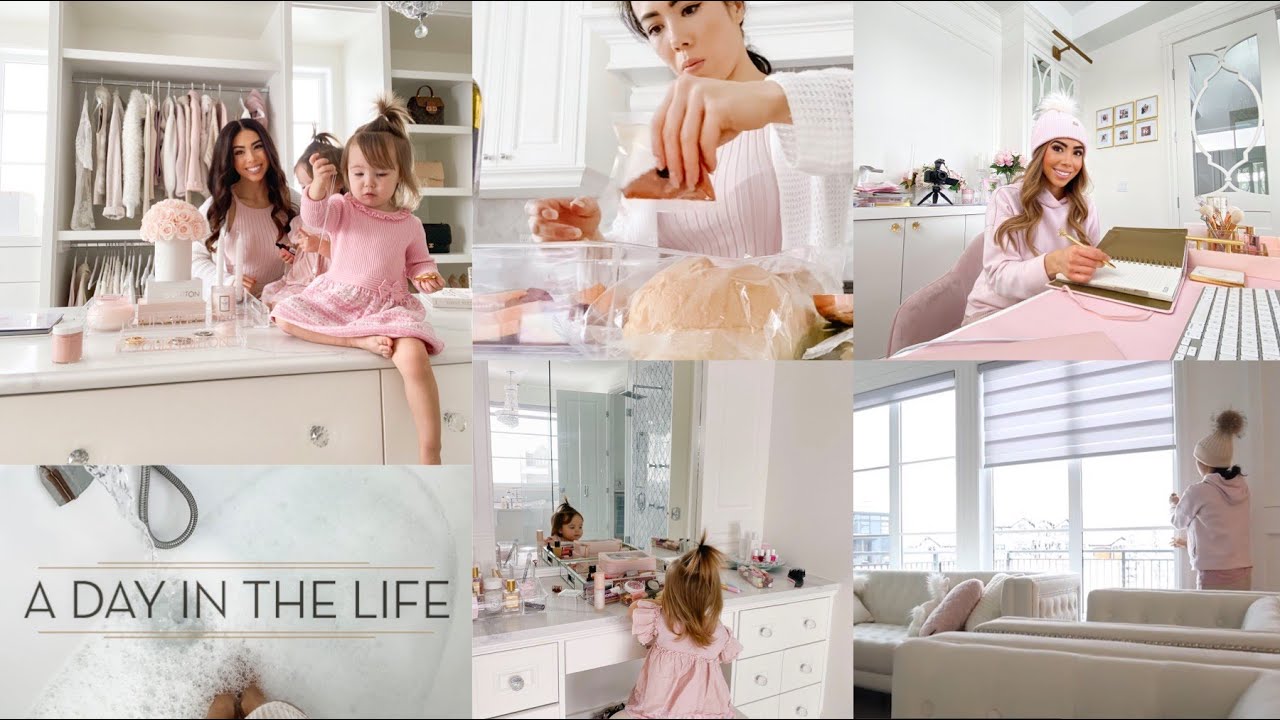 FULL DAY IN MY LIFE! MOTIVATION, KITCHEN COOKING, VANITY GRWM VLOG💞