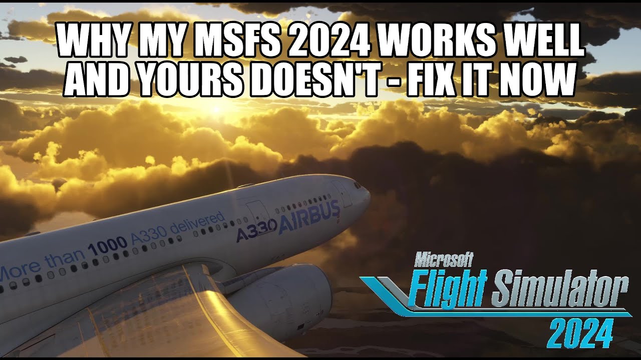 ПОМОГИТЕ! - Почему у меня MSFS 2024 работает, а у вас нет? | Исправления и графические настройки