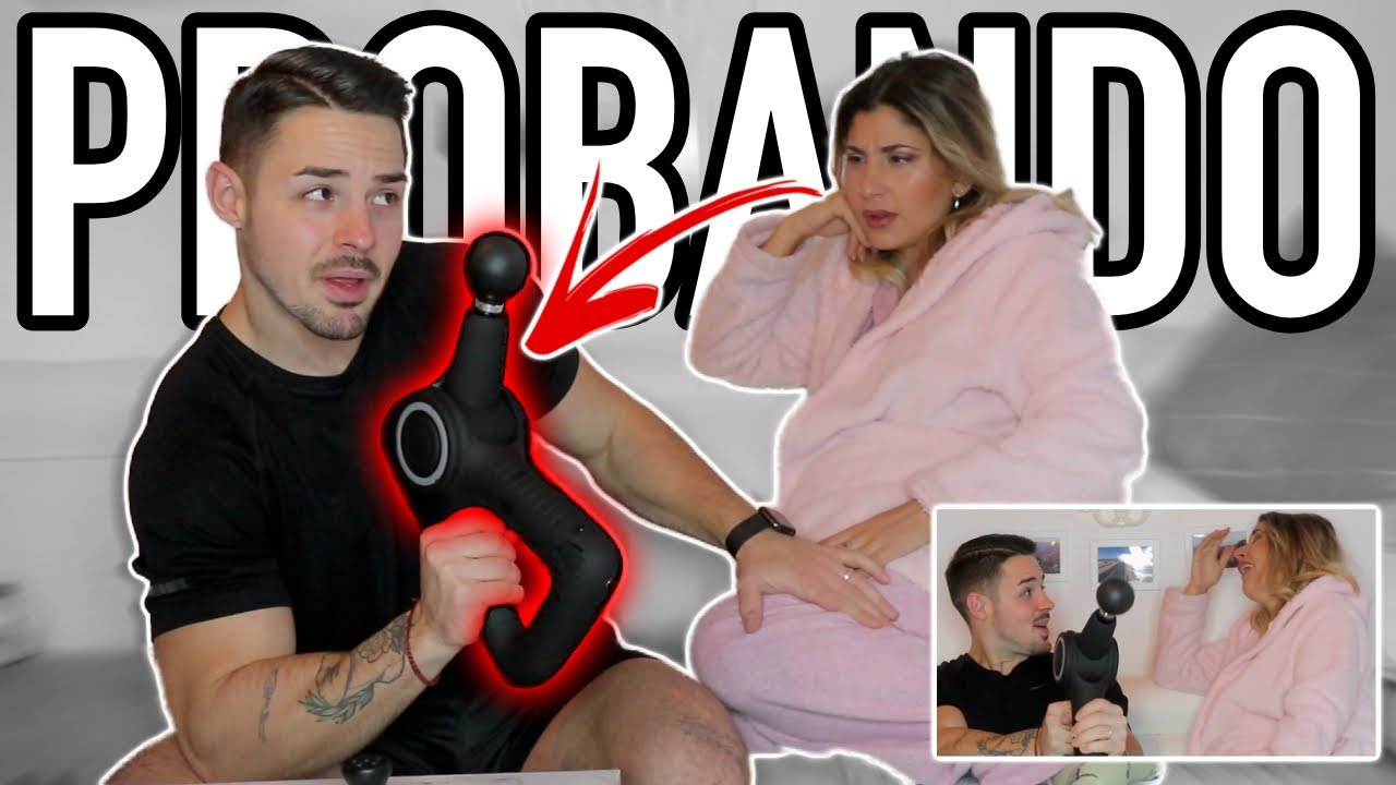 PROBANDO una PISTOLA de MASAJE  MUTTUS ultra * nos destruirá ?* ✊🏼