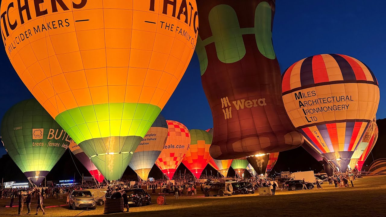 MJ Ballooning | Friday Night Glow | Bristol Balloon Fiesta 2025