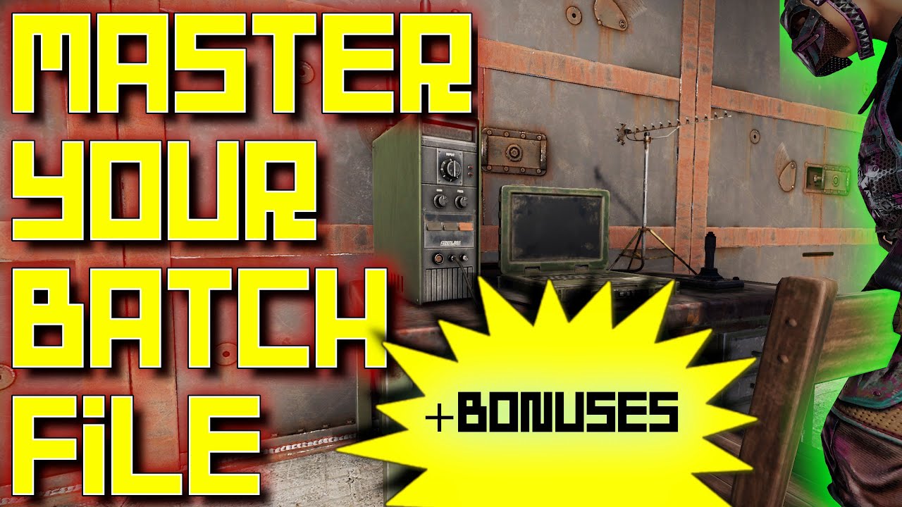 Become a RUST BATCH FILE EXPERT | Run MULTIPLE SERVERS | Rust Admin Academy | Rust Tutorial 2020