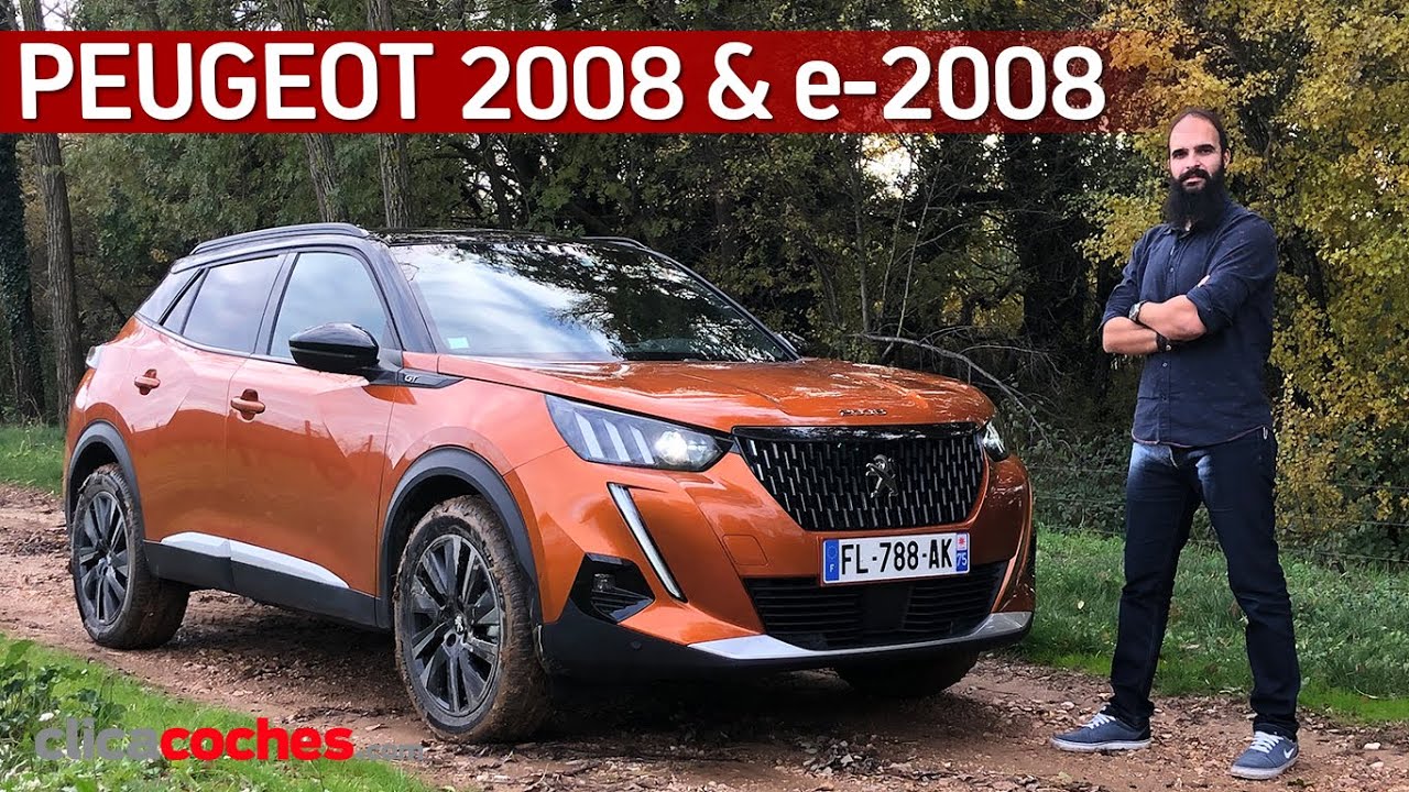 Peugeot 2008 y e-2008 (2020) | Primera prueba | Review en español - Clicacoches.com
