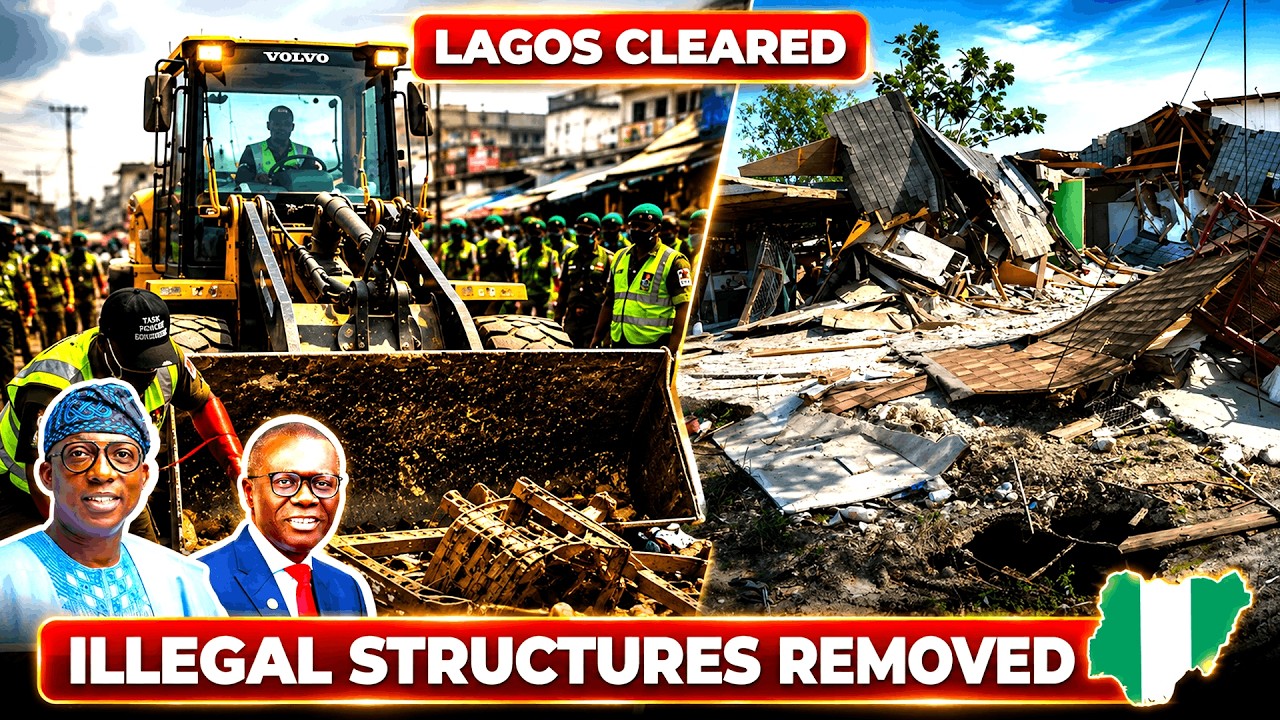 Wow! Lagos State Finally Demolishes Shanties & Illegal Structures! But Is Enforcement Enough?