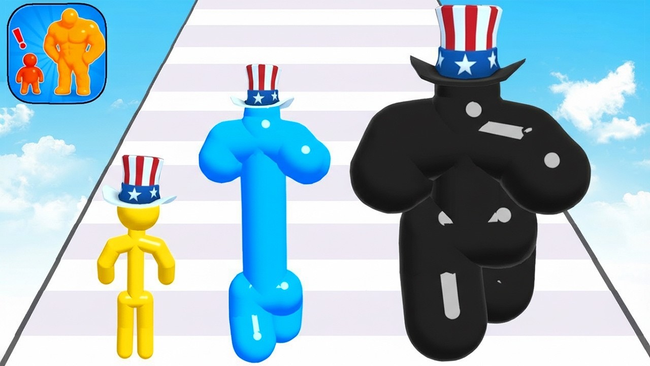 New Satisfying Mobile Game Tall Man Run 🔥😱 All Levels Unlocked! 4K Ultra HD