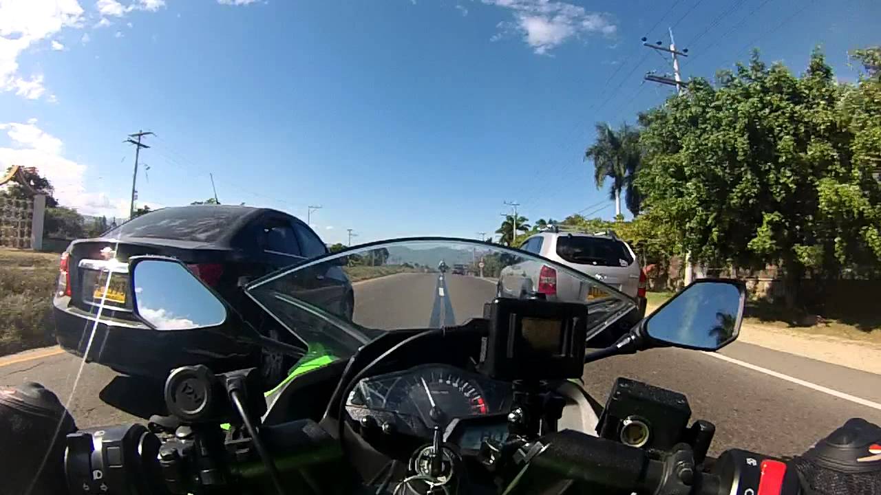 Bogota Melgar con ninja 300