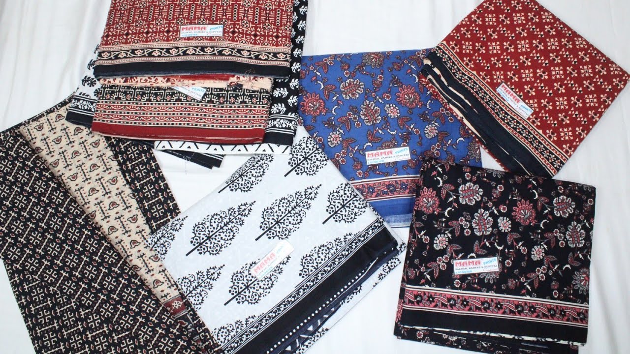 100% Original Pure Cotton Suits / Pure Cotton Dress Material / Jaipuri Cotton Suits / Mama Prints