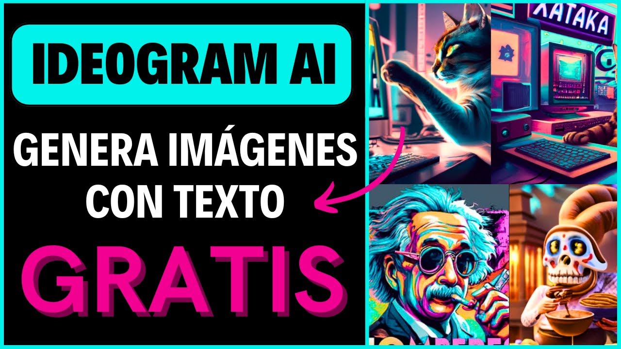 C&oacute;mo usar Ideogram AI - Generar im&aacute;genes con texto GRATIS 2024