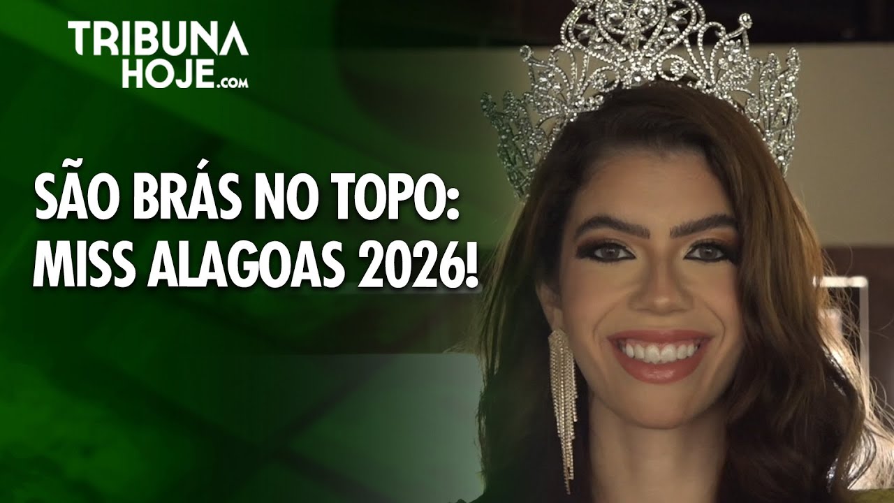 De São Brás para o Brasil: Blanca Quirino é Miss Alagoas Universe 2026.