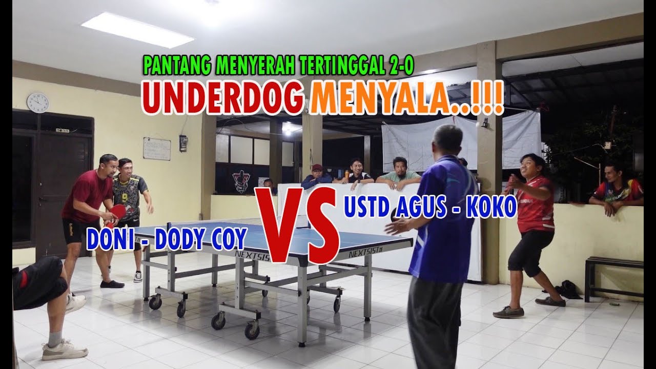 DODY COY/DONI VS USTD AGUS/KOKO | DOUBLE PINGPONG PTM 45 MEKARSARI DEPOK