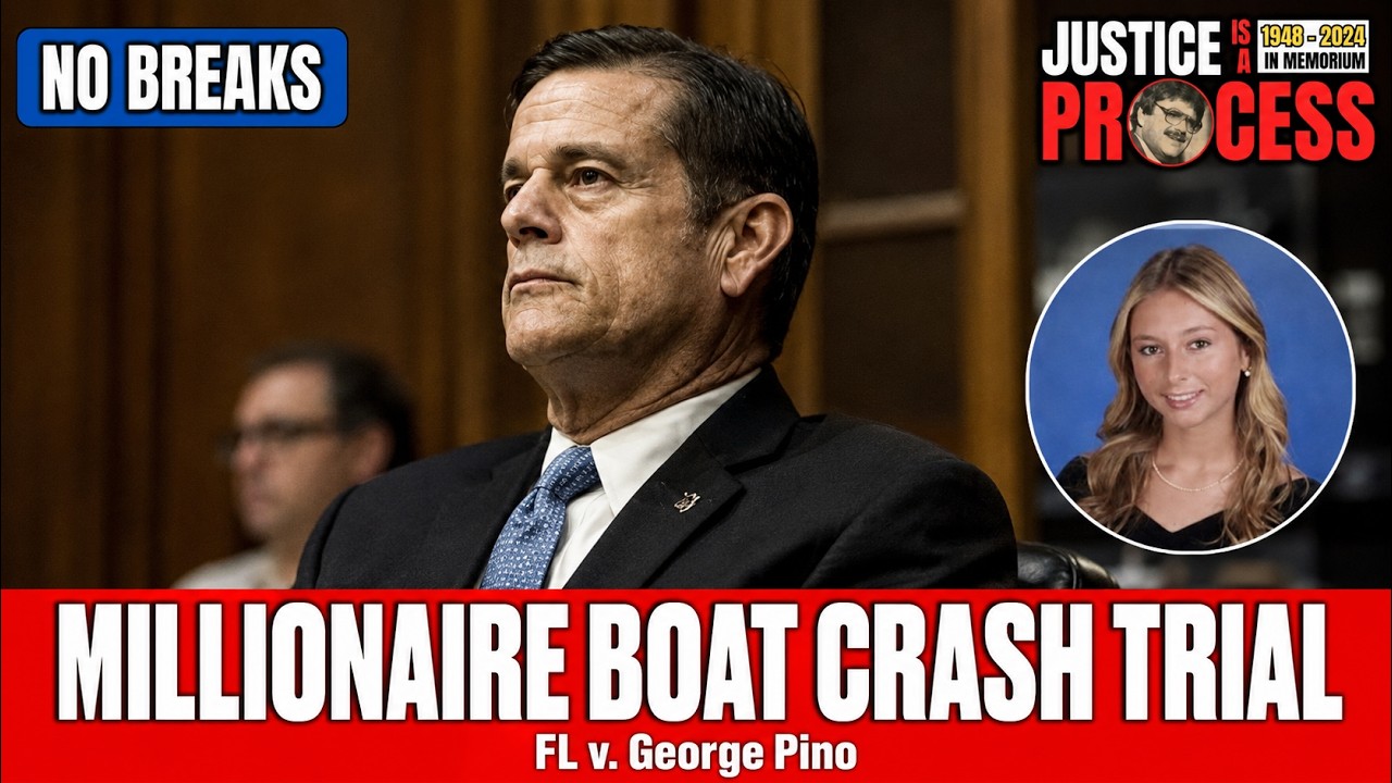 NO BREAKS EDITION: Millionaire Boat Crash Trial - FL v. George Pino - Day 1