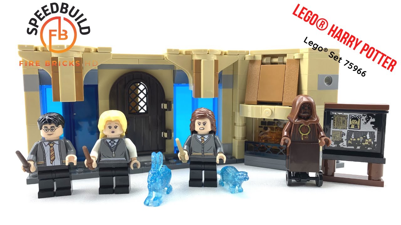 LEGO® Harry Potter Hogwarts Room of Requirement speed build set 75966!
