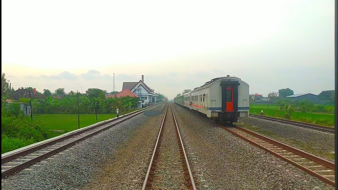 BACKRIDE BY TRAIN | Stasiun Kertosono sampai Stasiun Nganjuk