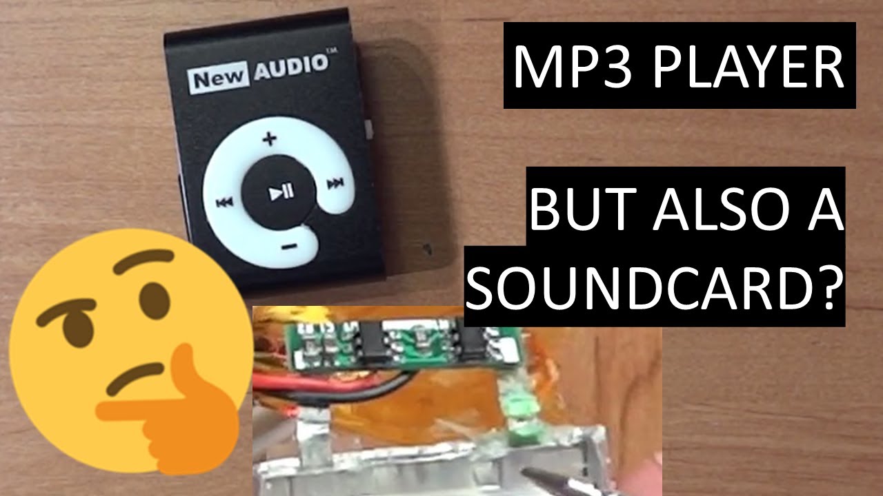 £1 MP3 player that's a USB soundcard - test and look inside