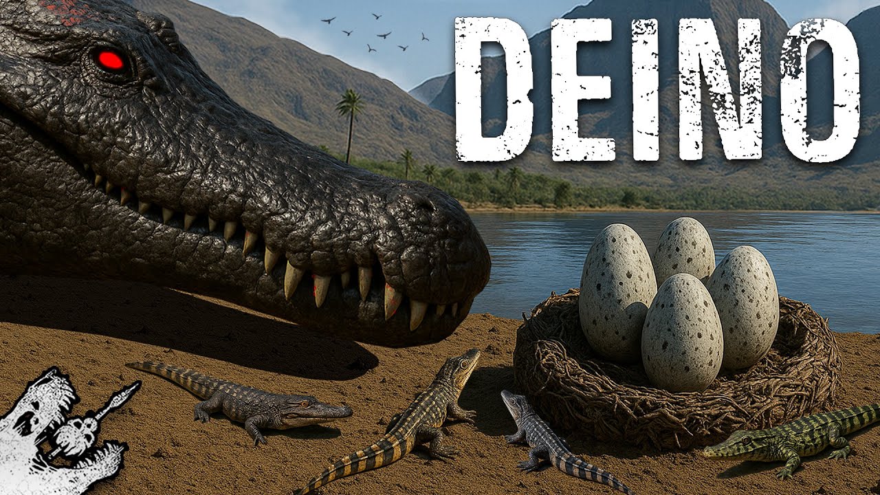 NEST-BAU am HIGHLANDS SEE 🪺 Werden die BABY DEINOS hier ÜBERLEBEN? ☠️🐊 - The Isle
