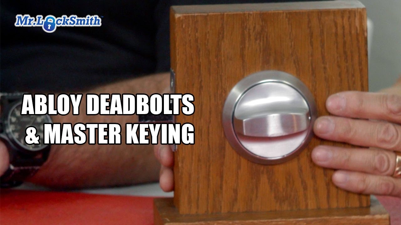 Abloy Deadbolts and Master Keying | Mr. Locksmith™ Video