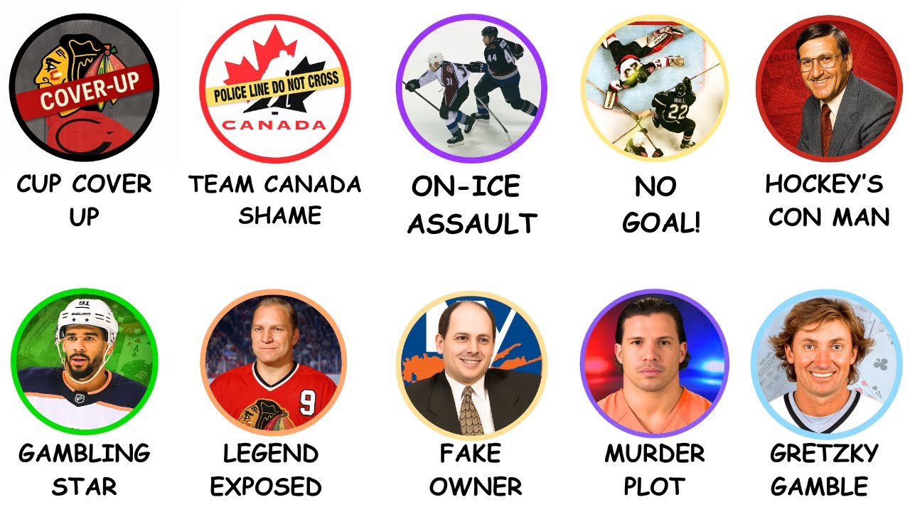 Every NHL Scandal They Tried to Cover Up Explained in 16 Minutes