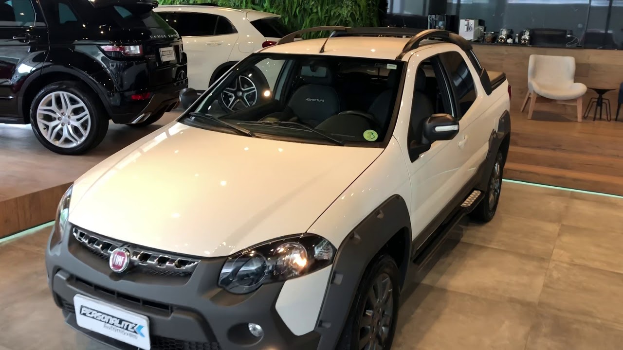 FIAT STRADA ADVENTURE 1.8 MANUAL FLEX 2018 SEMINOVO - PERSONALITÉ AUTOMÓVEIS