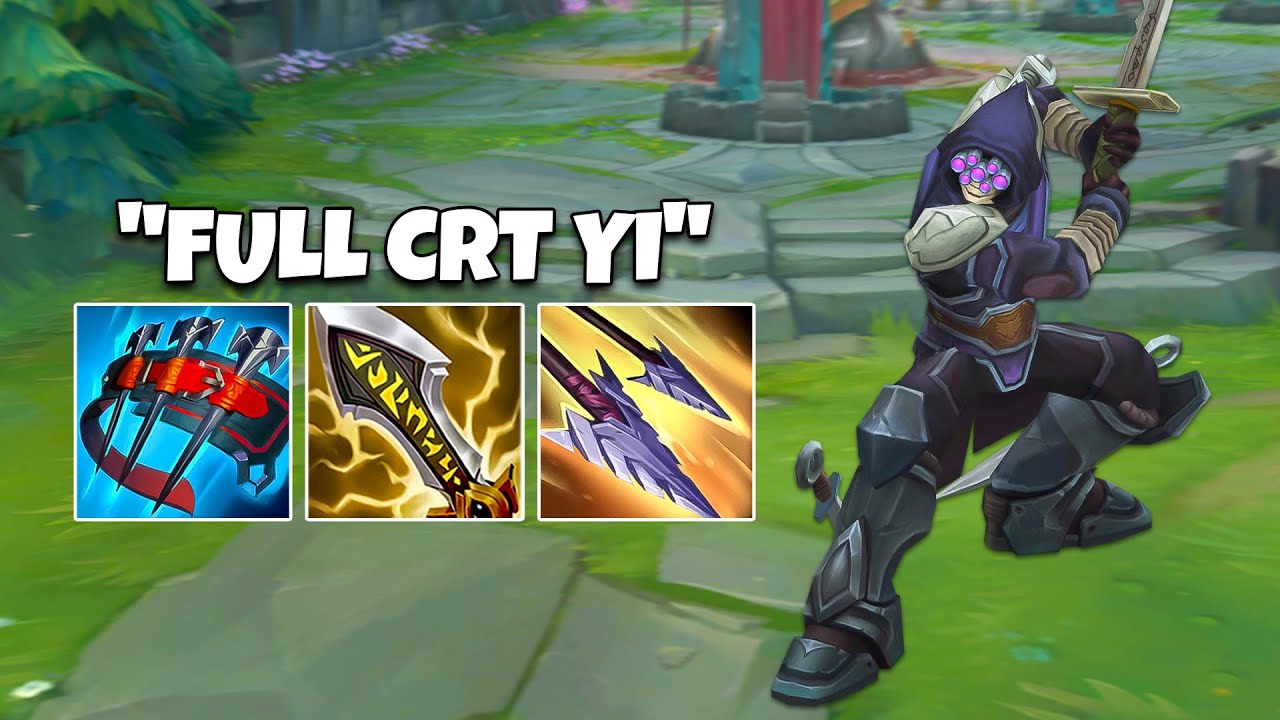 NEW CRIT ITEM IS ABSOLUTELY BROKEN ON MASTER YI