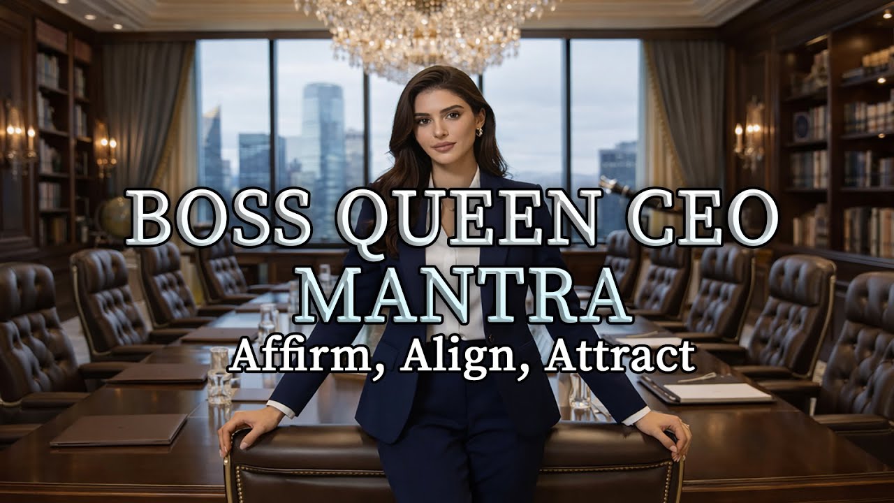 BOSS QUEEN CEO 👑 | Wealth Affirmations for Power, Money & Leadership | Luxury Mindset Music (R&B)