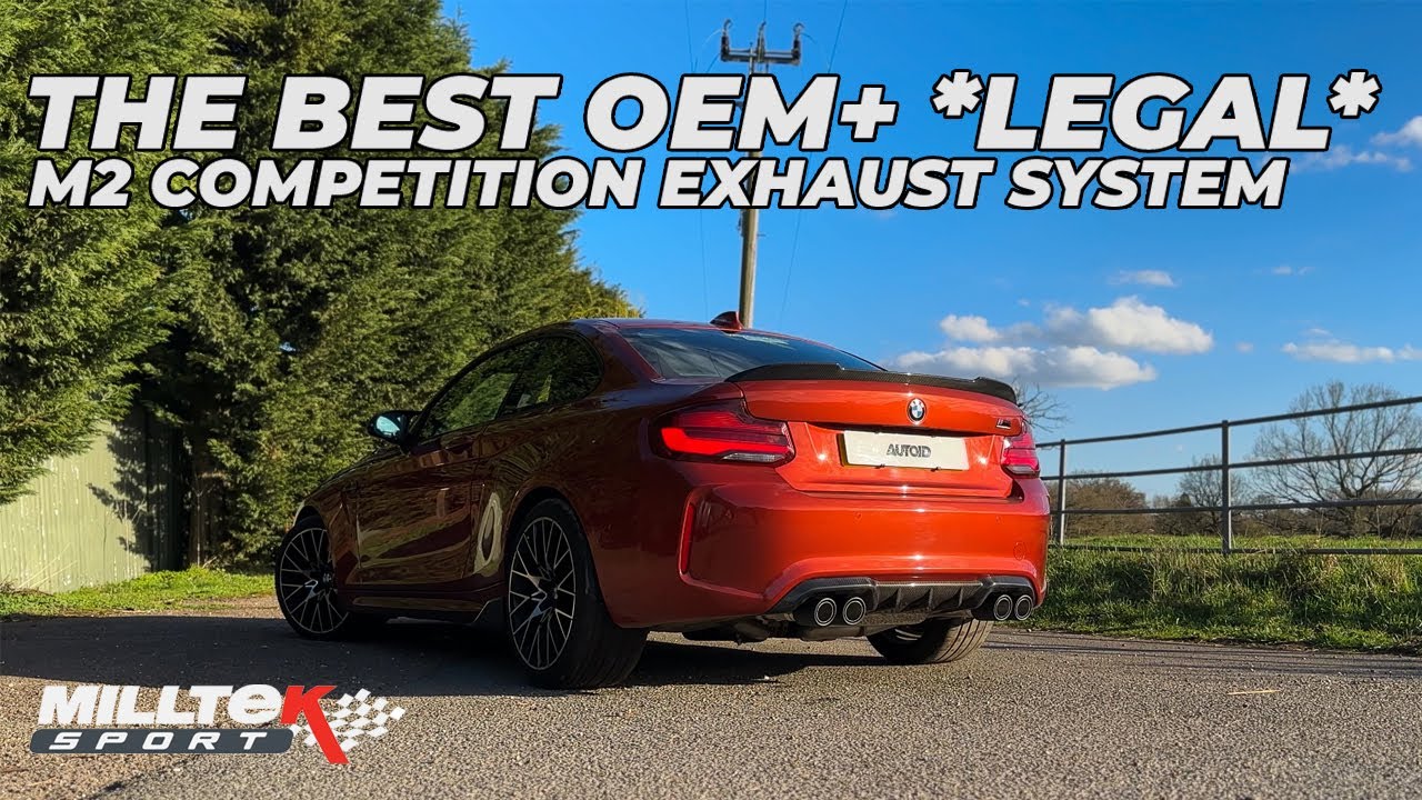 BMW M2 F87 Competition Milltek Equal Length Exhaust (BEST OEM+ EXHAUST) #BMW #M2
