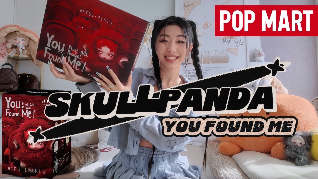 Распаковка полного набора слепых коробок Skullpanda «Ты нашёл меня» 💀✨