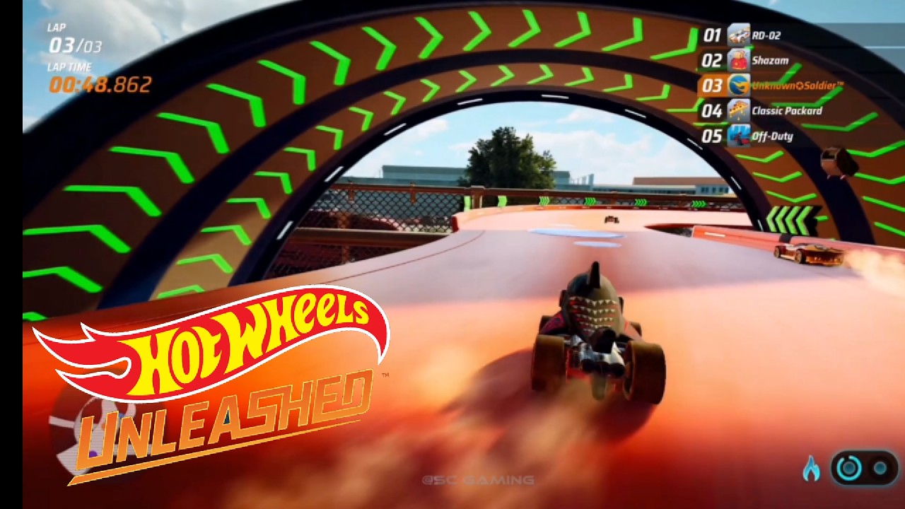 Hot Wheels Unleashed: City Rumble-Shark Bite Through The Finish Line (Gameplay)