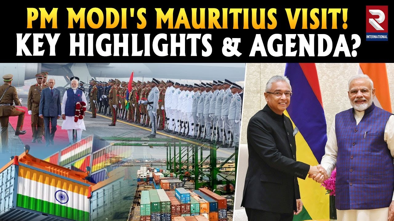 PM Modi's Mauritius visit: What&rsquo;s On The Agenda | India-Mauritius Relations | PM Modi Live | RTV