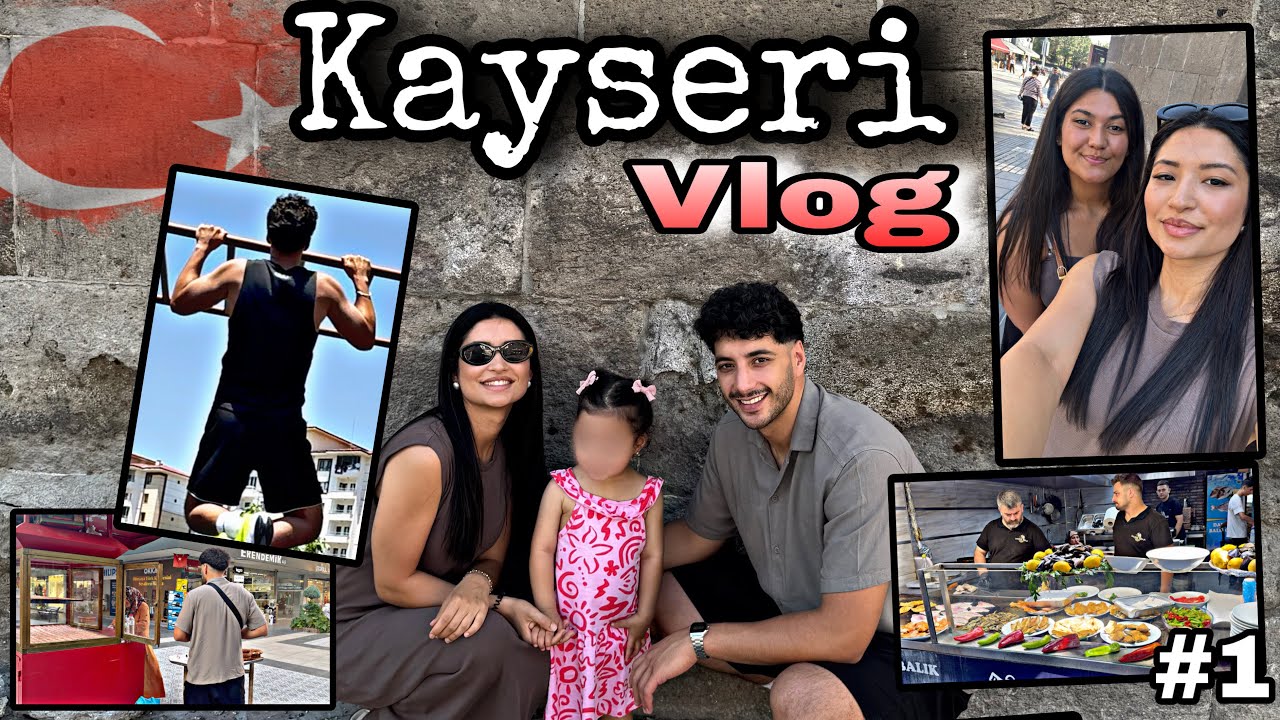 WIR SIND IN KAYSERI😍🇹🇷 Eren läuft durch Kayseri🏃🏻 Stadt, Essen, etc. Vlog #1  | RabiaxEren