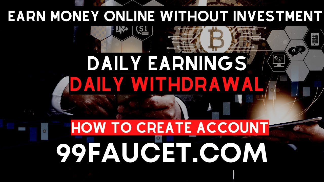 earn money using this website 99faucet com