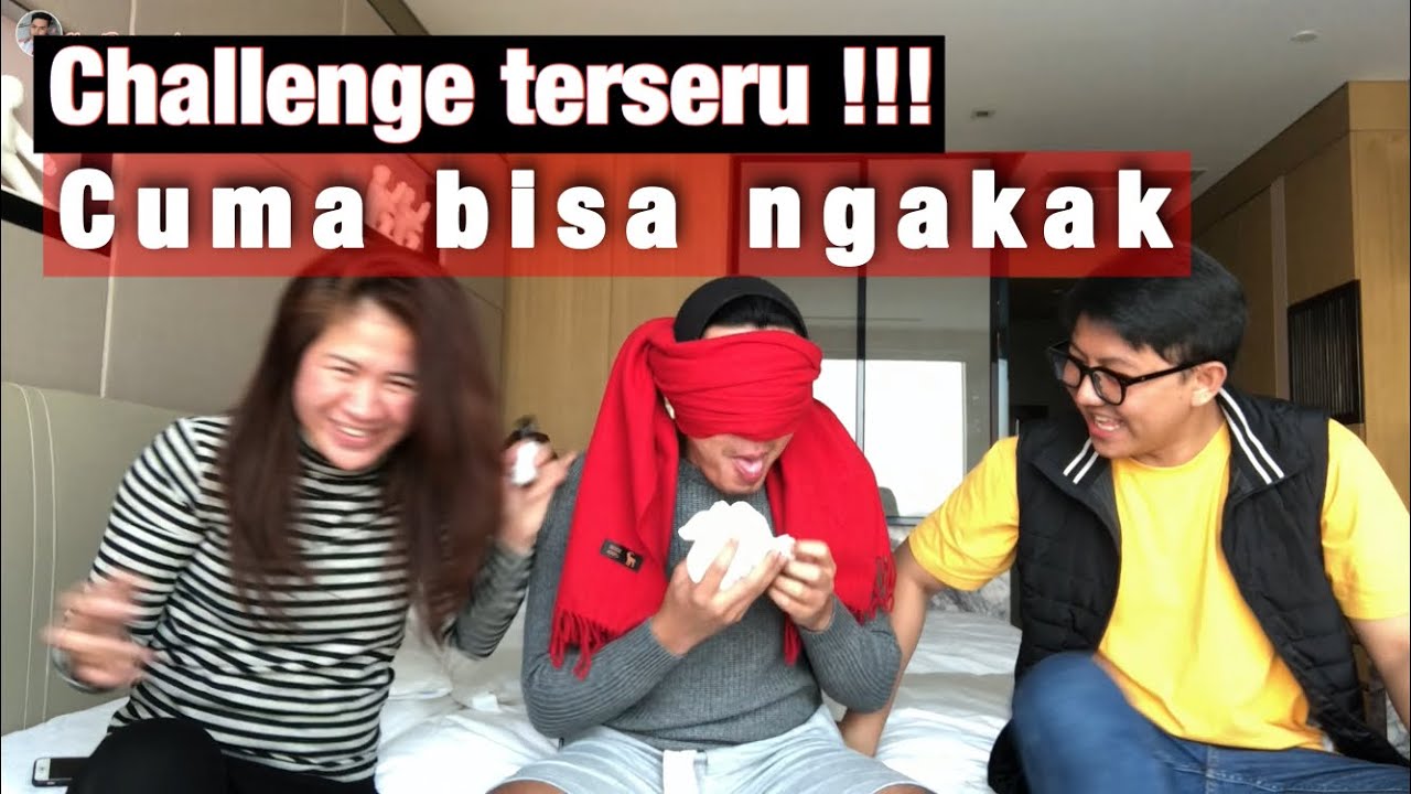 NGAKAK !!! JILAT ME CHALLENGE WITH MY CREW...
