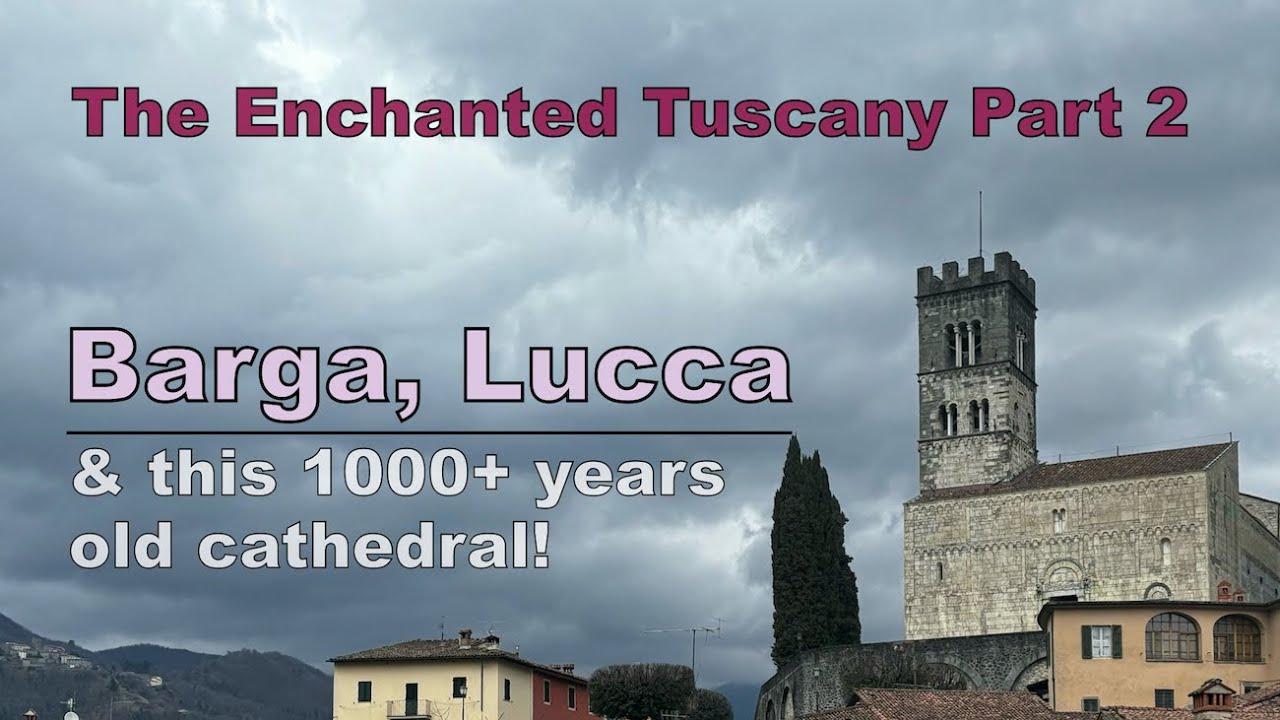 EP19  : 🇮🇹 [4K] Tuscany's most beautiful medieval town - Barga #Lucca #Italy