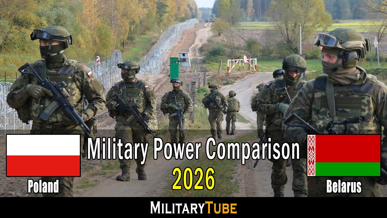 Сравнение военной мощи Польши и Беларуси в 2026 году | Военная мощь Беларуси и Польши в 2026 году