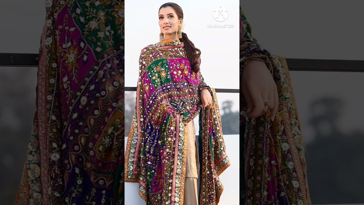 Top 8 trending plain suit with heavy dupatta #kaurb #suit #ytshorts