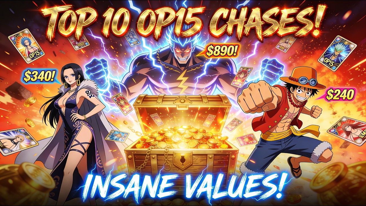 🚨 OP15 Adventure on Kami's Island TOP 10 VALUABLE CARDS REVEALED! Enel Manga $890+ INSANE PRICES!