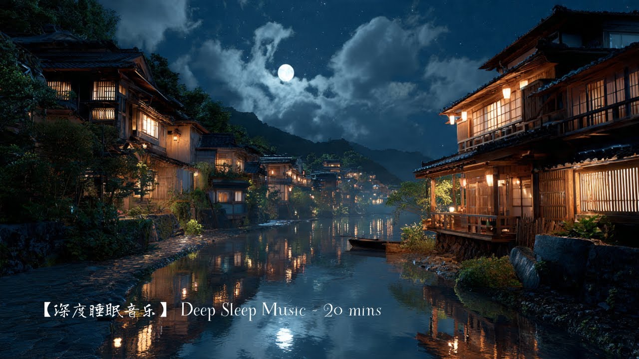 【深度睡眠音乐】月光钢琴与大提琴｜Moonlit Piano & Cello for Deep Sleep #deepsleep #sleepmusic