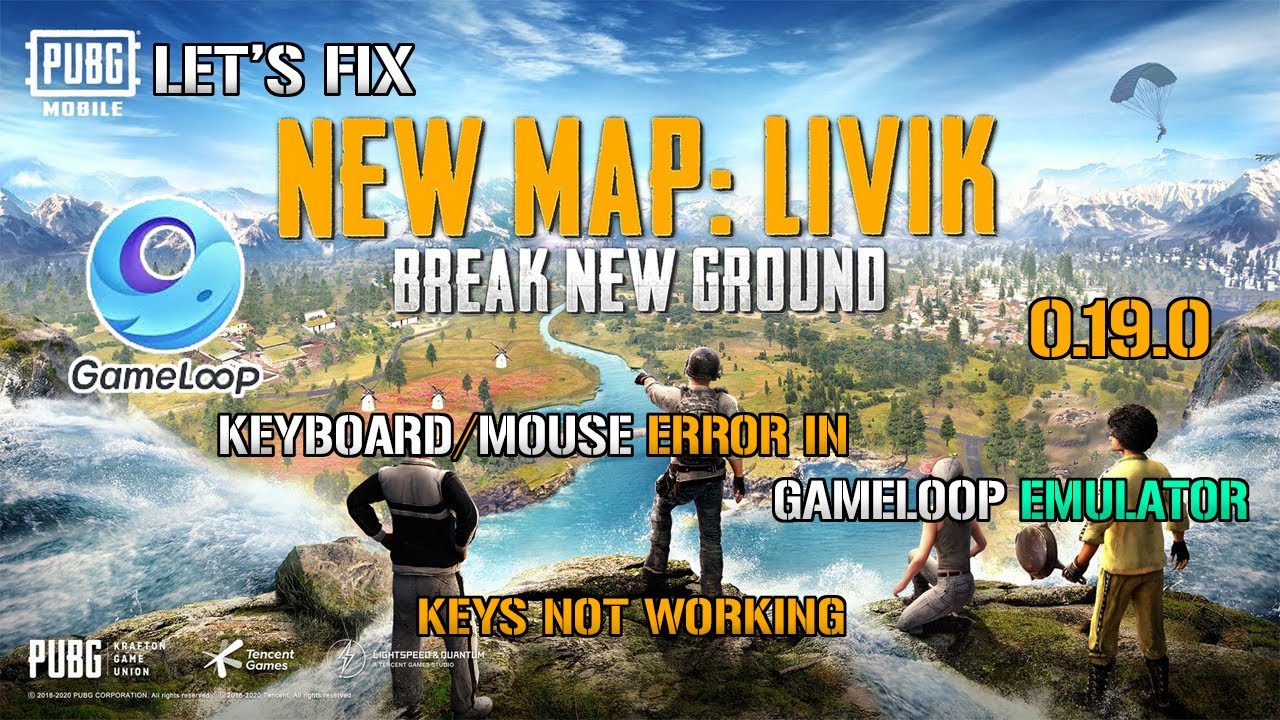 HOW TO FIX GAMELOOP EMULATOR KEYBOARD&MOUSE KEYS NOT WORKING ERROR AFTER NEW UPDATE | GAMELOOP ERROR