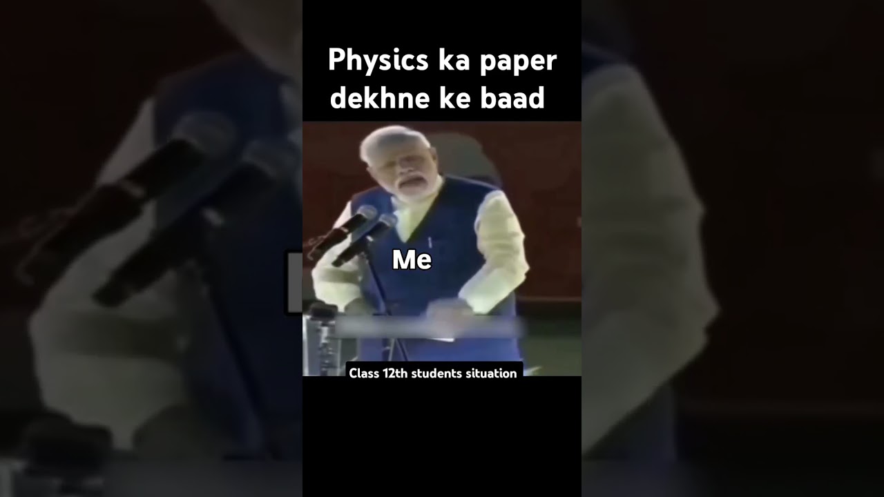Class 12th CBSE board physics paper 💀💀💀💀#class12th #cbse #physics #studentlife #memes #iit #iitjee