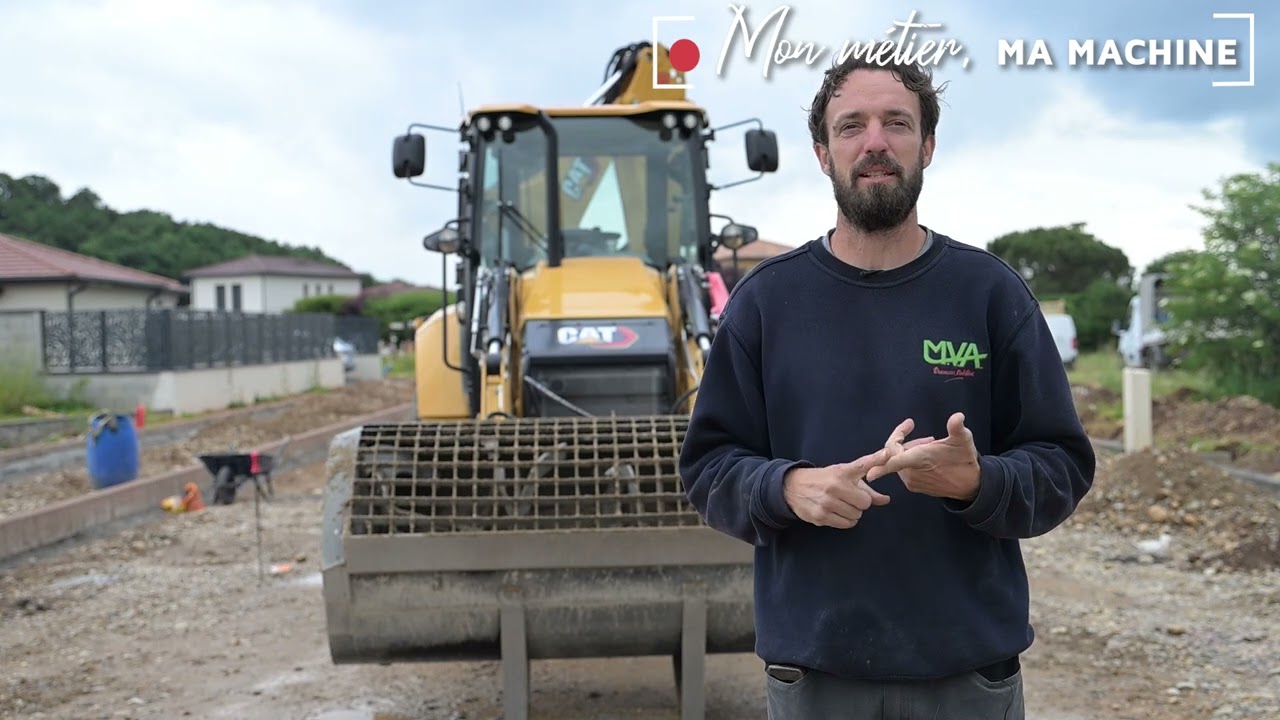 RABAUD : Mon Métier Ma Machine :  Godet Malaxeur à béton TURBOMIX pour la pose de bordures