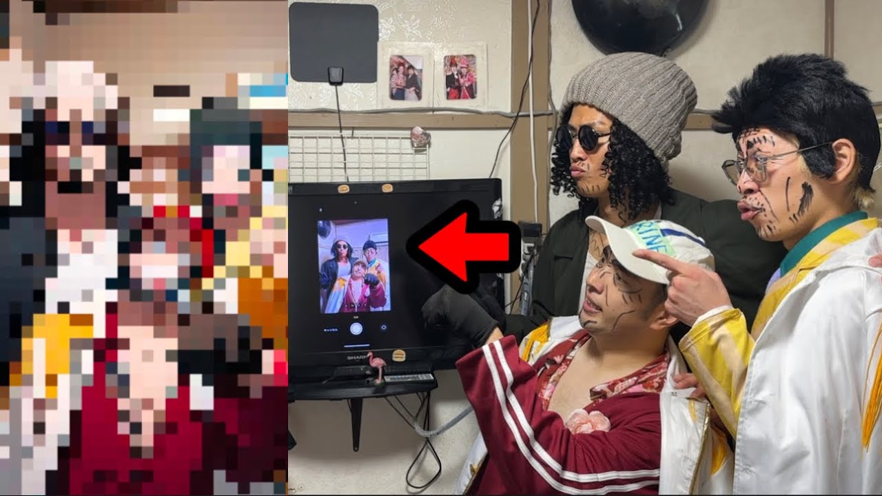 ONEPIECEキャラになれるエフェクトで本物になる三大将〜三大将編〜【ONEPIECE】
