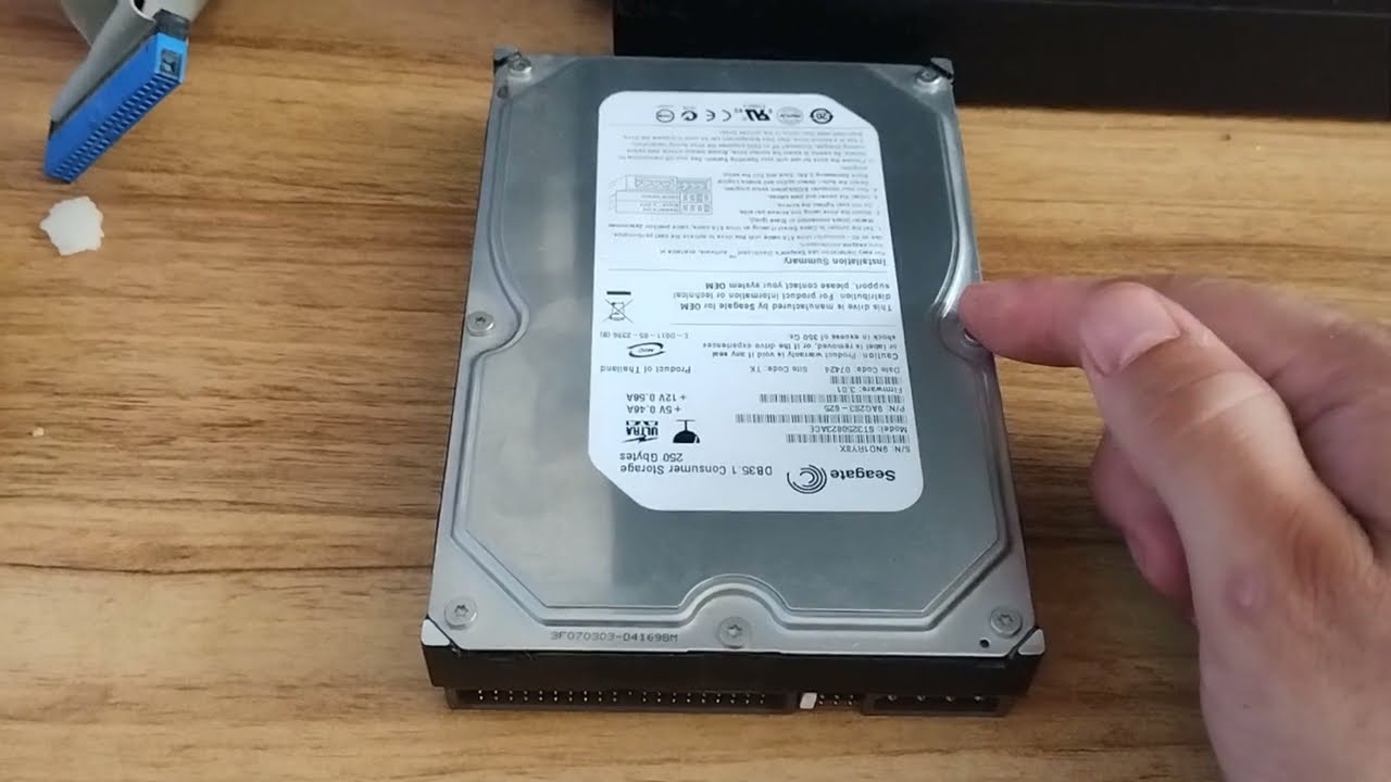 algunos datos sobre los discos duros IDE